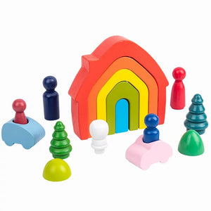 Rainbow Building Block Villain Combination - CNF8