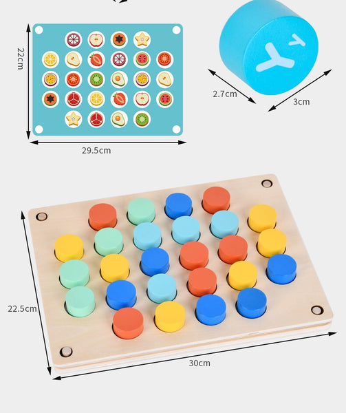 Load image into Gallery viewer, Letter Matching Memory Flipping Chess - CNF8
