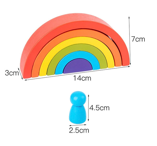 Load image into Gallery viewer, New Rainbow Arched Building Block Villain Combination - CNF8
