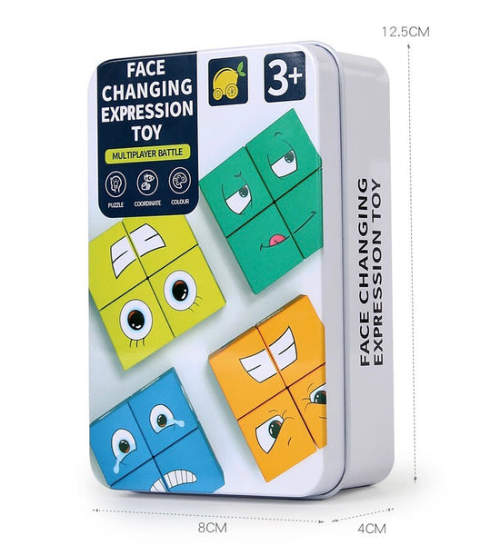 Load image into Gallery viewer, Face-Changing Expression Rubik's Cube - CNF7
