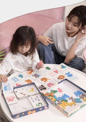 Number Letter Matching Cognitive Card CNF1 - HN Bazar 