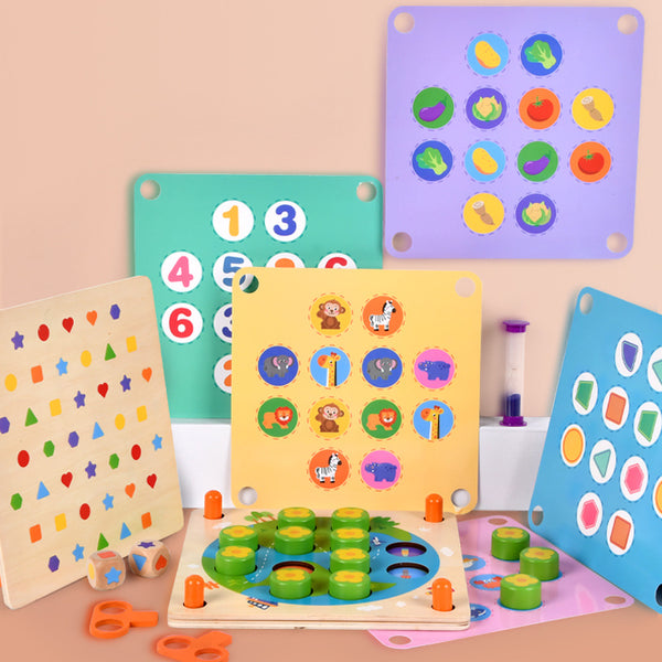 Load image into Gallery viewer, Cartoon Animal Memory Chess Matching CNF1 CNF7
