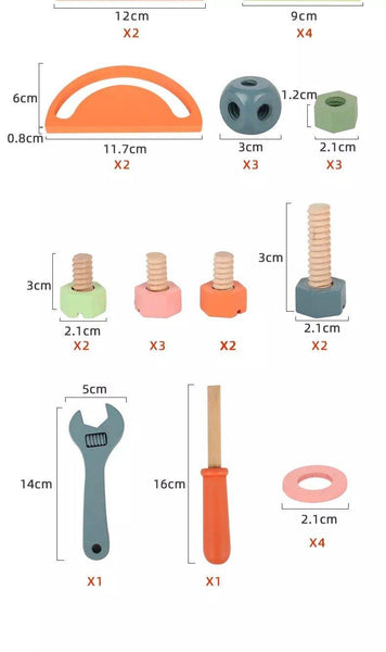 Load image into Gallery viewer, Simulation Wooden Tool Toy CNF1 - HN Bazar 
