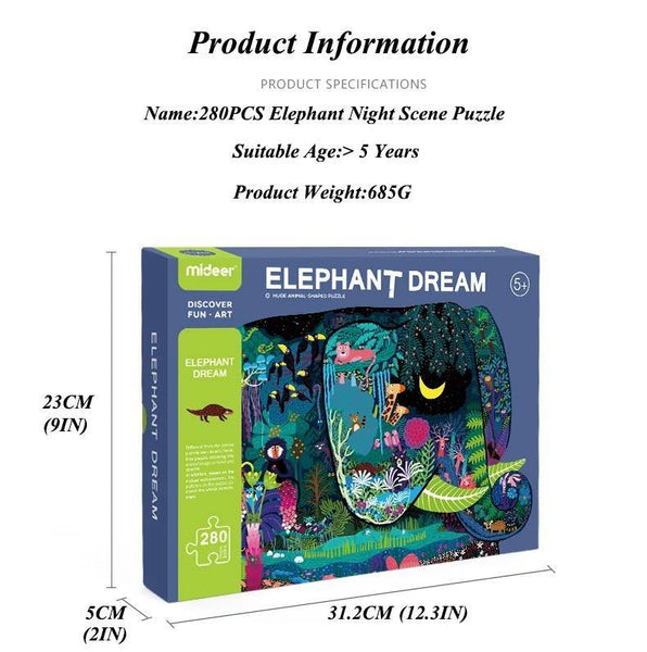 Load image into Gallery viewer, Mideer 280pelephant Jigsaw - HN Bazar 

