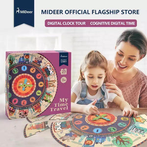 Mideer Digital Clock Puzzle-Time Journey - HN Bazar 