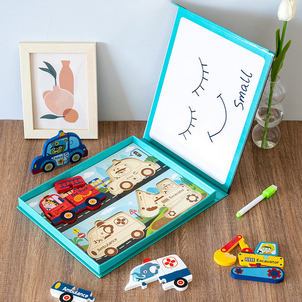 Load image into Gallery viewer, Puzzle Book Transportation CNF7
