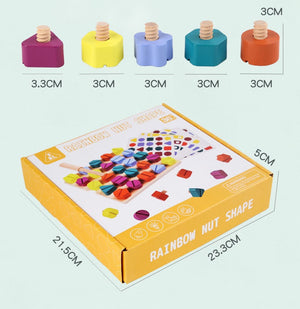 Wooden Screw Sudoku Game - CNF7