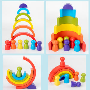 New Rainbow Arched Building Block Villain Combination - CNF8