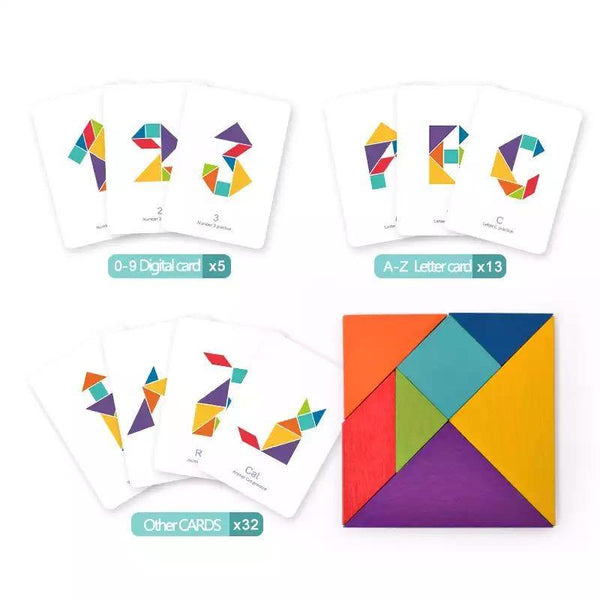 Load image into Gallery viewer, Mideer Children's Board Game-Chuangyi Tangram - HN Bazar 
