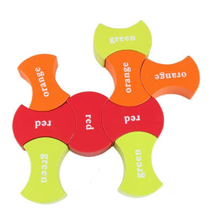 3D Wooden Puzzle - Shapes  CNF1 - HN Bazar 