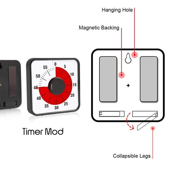 Load image into Gallery viewer, 60 Minutes Visual Timer  - CNF4 - HN Bazar 
