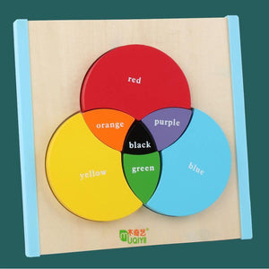 3D Wooden Puzzle - Circle  CNF1 - HN Bazar 