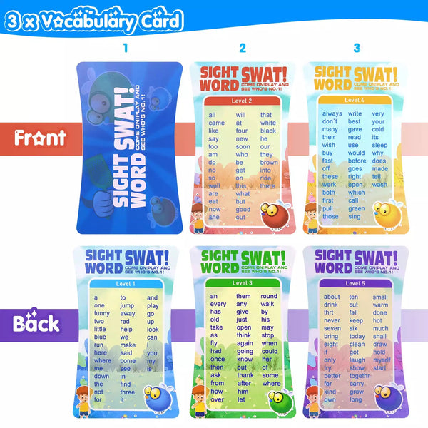 Load image into Gallery viewer, Sight Word Swat a Sight Words Game -AE
