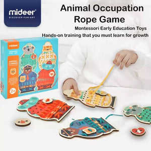 Mideer Animal Profession Lanyard Game - HN Bazar 