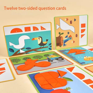 Mideer Geometric Thinking Puzzle - HN Bazar 