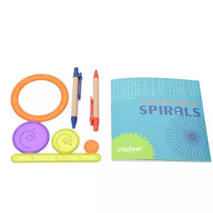 Mideer Baby Drawing Magical Variety Flower Ruler - HN Bazar 