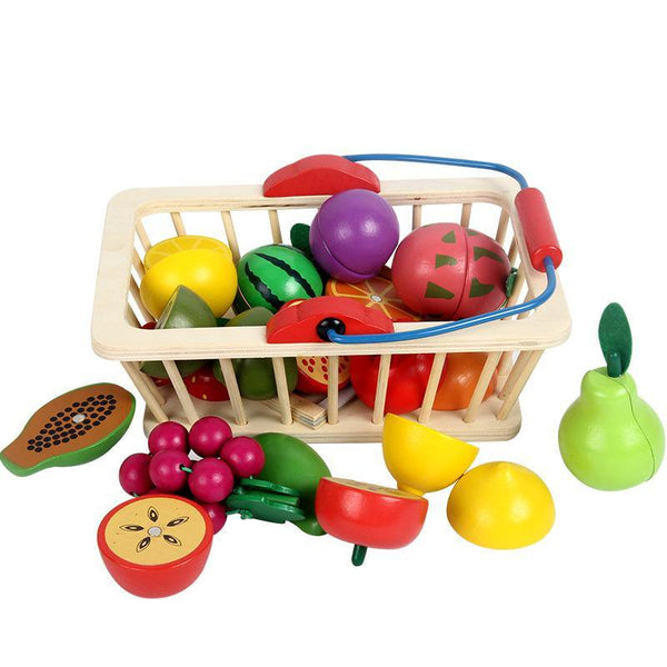 تحميل الصورة في عارض الصور ، Cut Fruits and Vegetables with Basket - CNF1 - HN Bazar 
