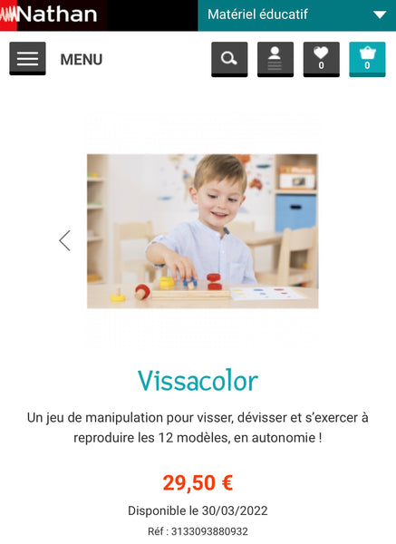 Load image into Gallery viewer, Imported from France - Vissacolor
