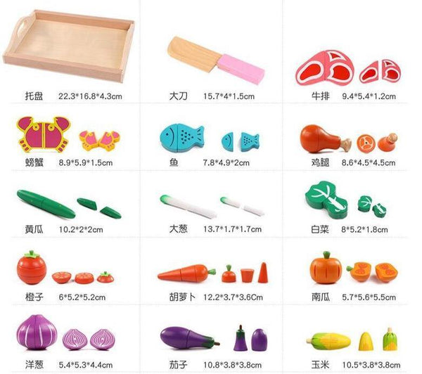 تحميل الصورة في عارض الصور ، Cut Fruits and Vegetables with Tray CNF1 - HN Bazar 
