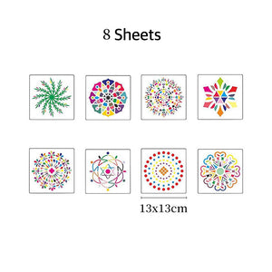 Mandala Dotting Painting Stencils Templates CNF B