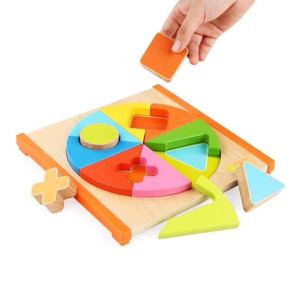 تحميل الصورة في عارض الصور ، 3D Wooden Puzzle - Circle  CNF1 - HN Bazar 
