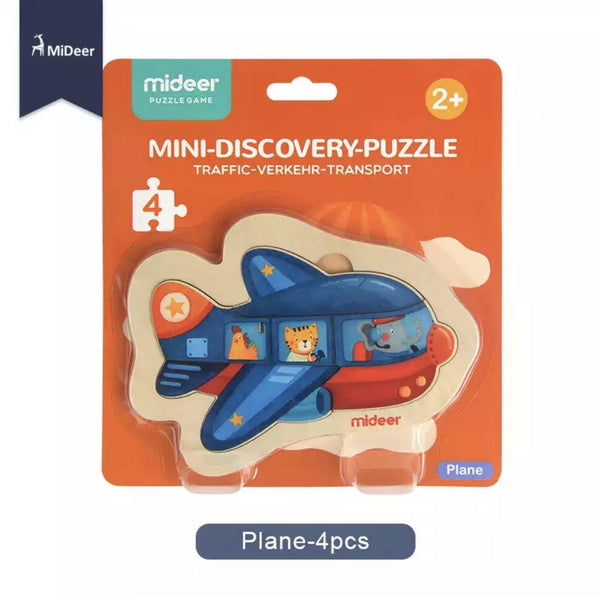تحميل الصورة في عارض الصور ، Mideer Double-layer Small Wood Chip Puzzle - HN Bazar 
