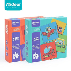 Mideer Four-piece Wooden Puzzle - HN Bazar 