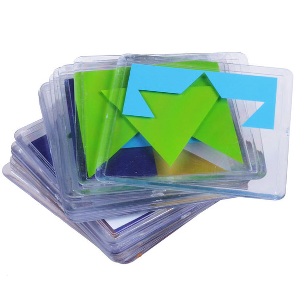 Load image into Gallery viewer, Tangram  Board 100 Challenge Clear Version - CNFA

