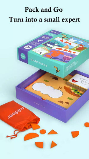 Mideer Geometric Thinking Puzzle - HN Bazar 