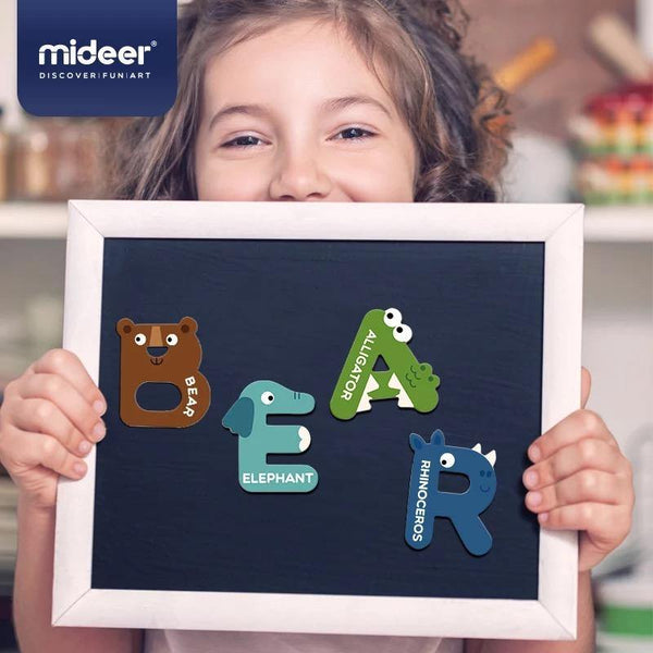 Load image into Gallery viewer, Mideer Animal Alphabet Magnetic Stickers - HN Bazar 
