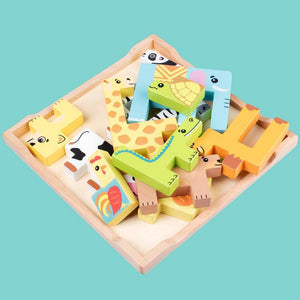 Building Blocks Animal Three-Dimensional CNF1 - HN Bazar 