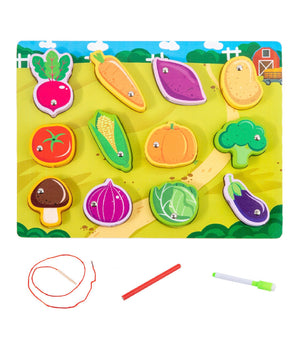 2 in 1 Wooden Matching Puzzle - CNF7