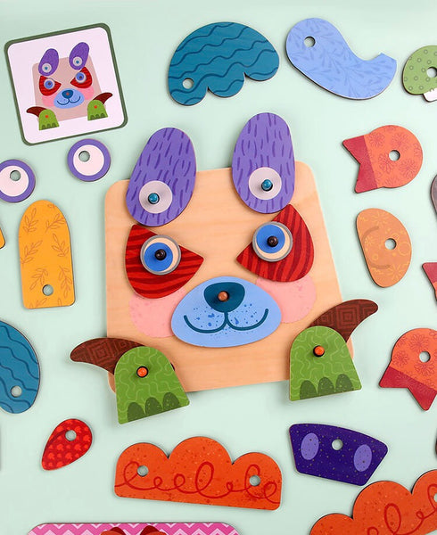 Load image into Gallery viewer, Funny Faces Puzzle - CNF C
