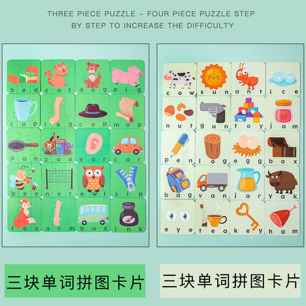 Load image into Gallery viewer, Piosoo Spelling Fun Word Puzzle CNF5 CNF7
