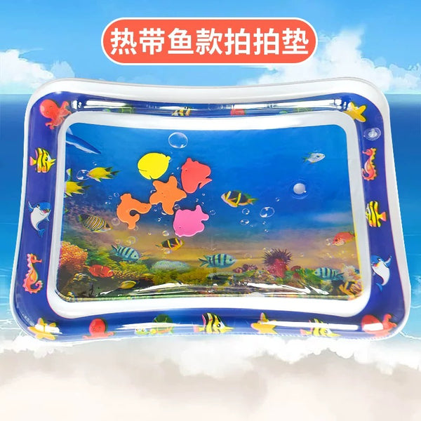 Load image into Gallery viewer, Inflatable Baby Play Mat Infant Water Spray Pad-AE
