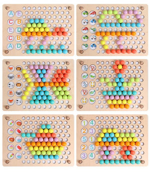 3 in 1 Puzzle Education Hand-Eye Coordination  CNF1 CNF5
