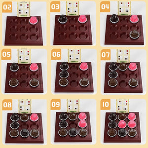 Arrange Shape and Colour of the Chocolate   -CNF A