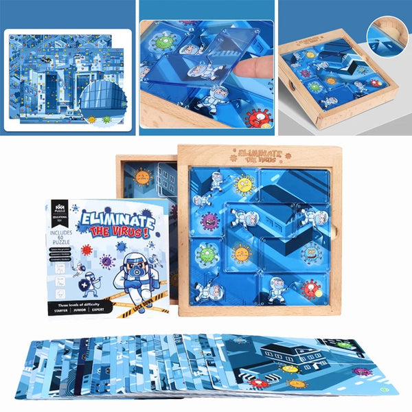 تحميل الصورة في عارض الصور ، Eliminate Montessori Puzzle CNF5
