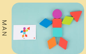 Rotating Color and Shape Matching Building Blocks - CNF7