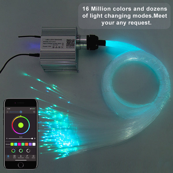 Load image into Gallery viewer, 100 Pcs - 2m Fiber Optic Sensory Lights for Autism &amp; Special Needs with App
