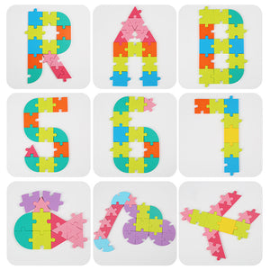 65-Piece Creative Fun Geometric Shape Puzzle - CNF7