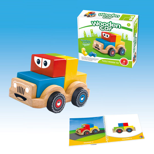Load image into Gallery viewer, Beech Wood Smart Car
