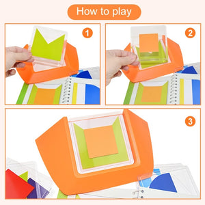 Tangram  Board 100 Challenge Clear Version - CNFA