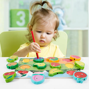 2 in 1 Wooden Matching Puzzle - CNF7