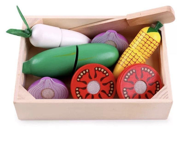 تحميل الصورة في عارض الصور ، Wooden Fruits and Vegetables CNF1 - HN Bazar 

