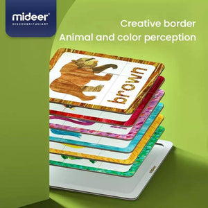 Mideer Cube Puzzle Brown Bear - HN Bazar 