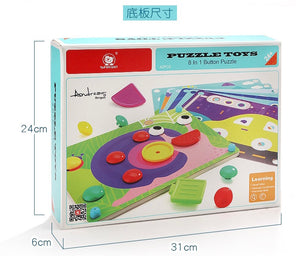 3D Puzzles Colorful Buttons Assembling  CNF D