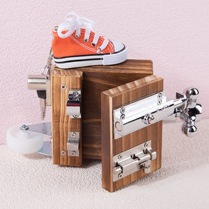 Montessori Multifunctional Busy Block Busy Board- CNF7