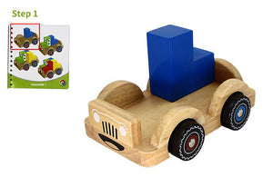 Beech Wood Smart Car