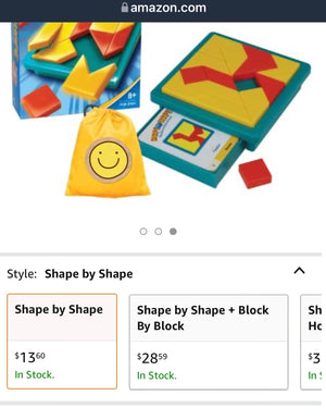 Match the Shape -CNF A